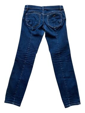 Miss Sixty Dark Wash Skinny Jeans Size 29 Low Rise Stretch Denim Slim Fit Y2K